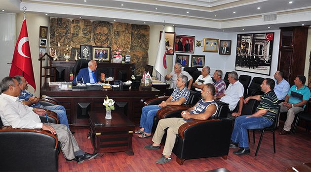 Saydam esnafından Sözütek'e destek ziyareti