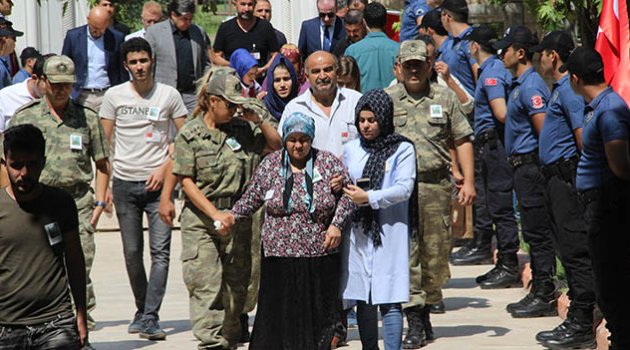Şehide veda