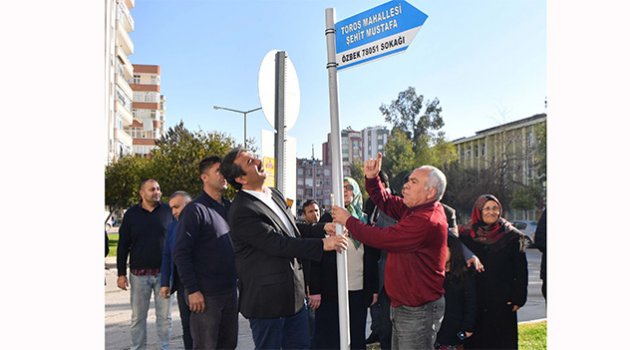 Şehidin adı büyüdüğü sokakta yaşayacak