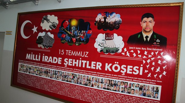 Şehidin adını okullarında yaşatıyorlar