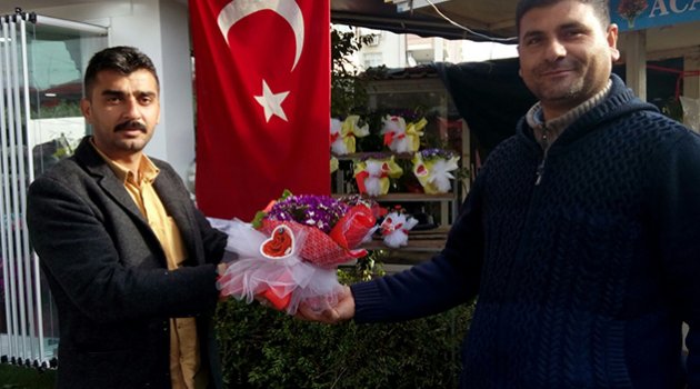 Şehit ailelerine çiçekler ücretsiz!