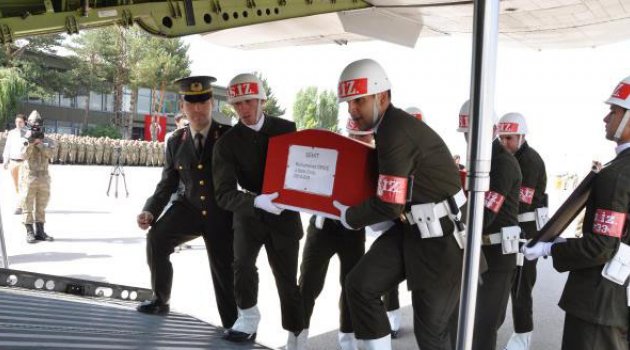 Şehit Jandarma Uzman Onbaşı Muhammet Oruç törenle uğurlandı