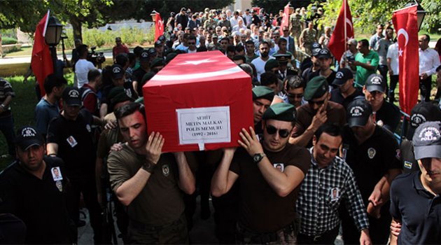 Şehit Özel Harekat Polisi Malkav’a Son Görev