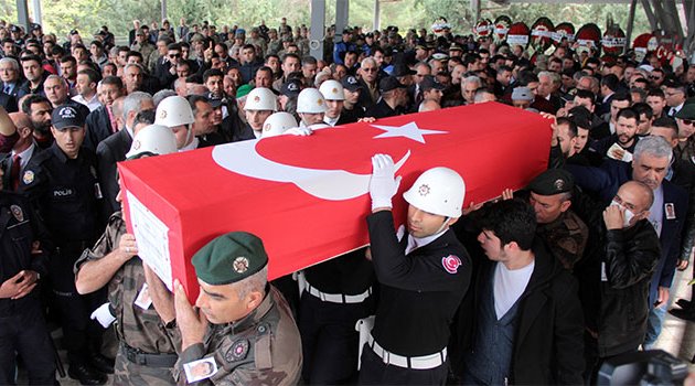 Şehit özel harekat polisi son yolculuğuna uğurlandı