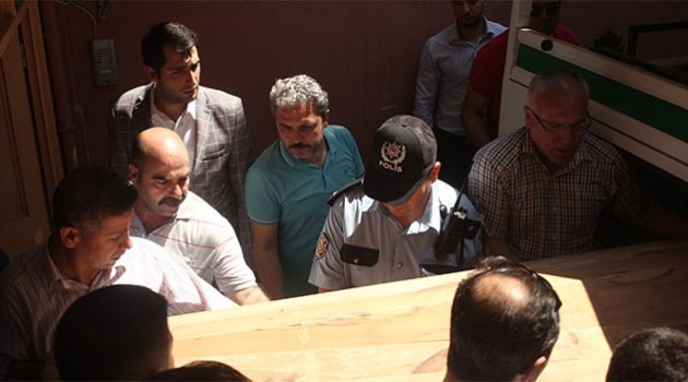 Şehit polisin cenazesi Adli Tıp Kurumu Morgu’na kaldırıldı