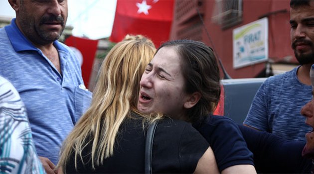 Şehit polisin nişanlısından ağlatan veda