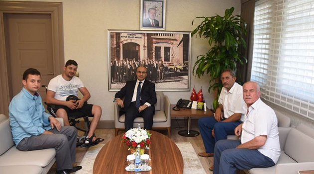 Şehit ve gazi yakınları Demirtaş’ı ziyaret eti