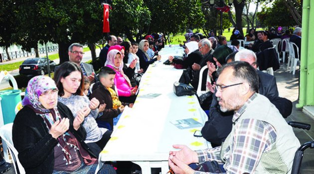 Şehit ve gazi yakınları mevlitte buluştu