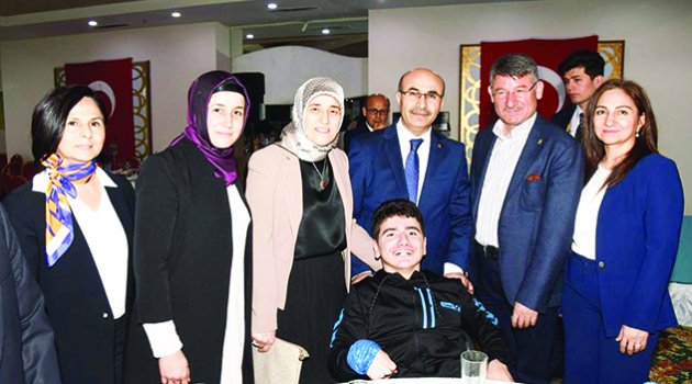 Şehit yakınları ve  gaziler onurlandırıldı