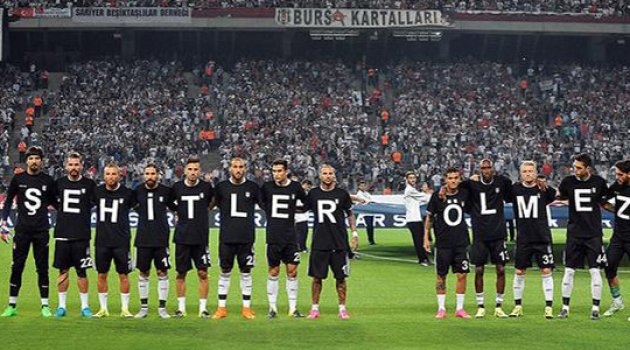 Şehitler unutulmadı