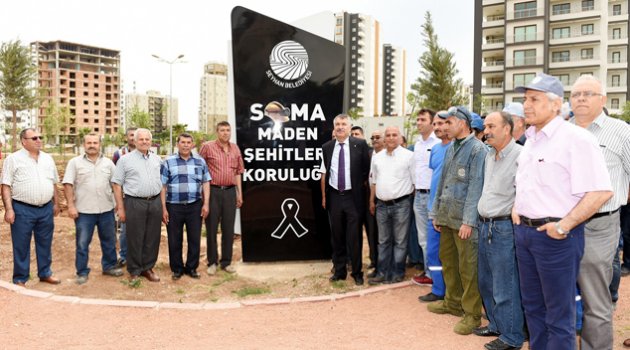 Seyhan’da 301 şehit madencinin anısına 301 fidan dikildi