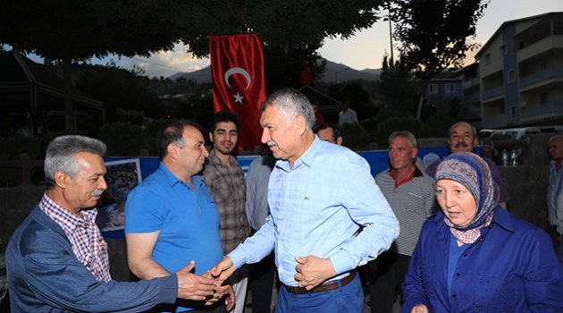 Seyhan’ın iftar sofrası Pozantı’da kuruldu