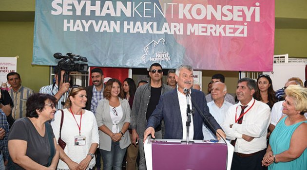 Seyhan Kent Konseyi Hayvan Hakları Merkezi açıldı