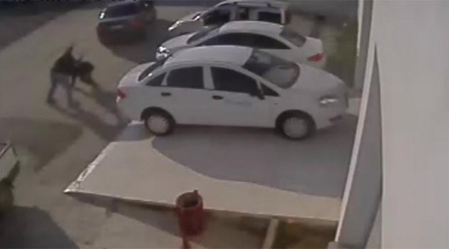 Silahlı Kavga Güvenlik Kamerasında