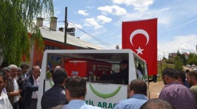 Silahlı saldırı sonucu öldürülen cezaevi müdürü son yolculuğuna uğurlandı
