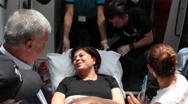 Silahlı saldırıya uğrayan milletvekili adayı taburcu oldu