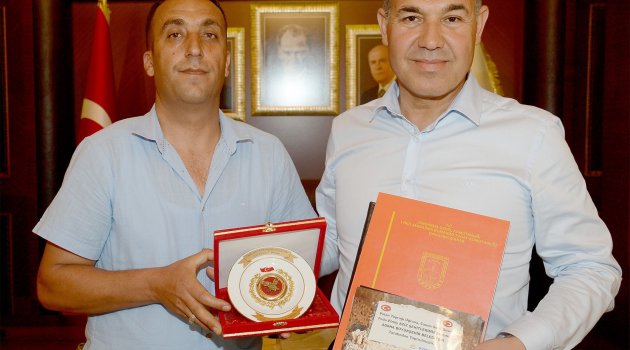 Şırnak’tan Adana’ya bayrak teşekkürü