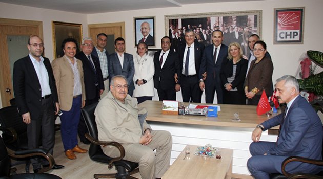 Sözlü’den CHP’ye sürpriz ziyaret