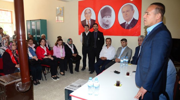 SÖZLÜ Tufanbeyli’de Halkla buluştu