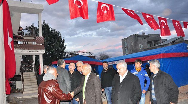 Sözütek’ten şehit Uğur Şahin’in ailesine taziye ziyareti