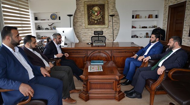 SP Gençlik Kolları Genel Başkanı Aydın’dan ASKON’a ziyaret