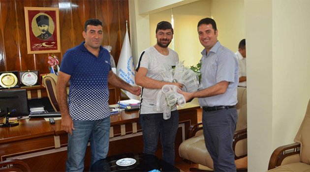 Spor İl Müdürü Ataşbak, Yüksel Gençlikspor yöneticilerini kabul etti