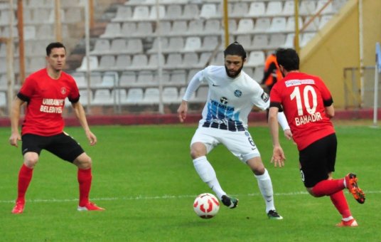 Spor Toto 1. Lig: Adana Demirspor: 0 - Ümraniyespor: 0 (ilk Yarı)