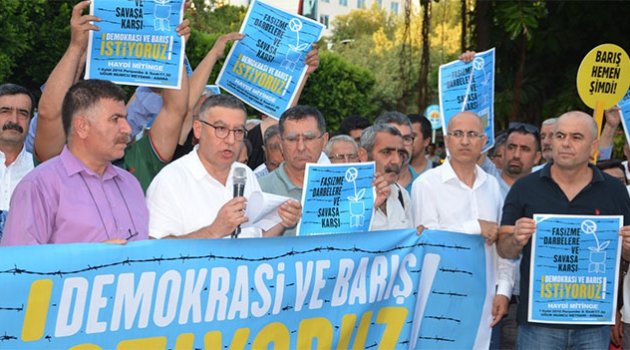 STK'lar barış için toplandı