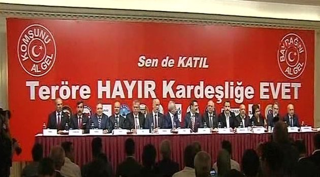 STK'lardan teröre ortak tepki