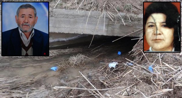 Su kanalında cesetleri bulunan çift, miras için öldürülmüş
