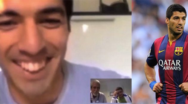Suarez'den duygulandıran sürpriz!