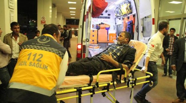 Sulama kanalına düşen otomobilin sürücüsü yaralandı