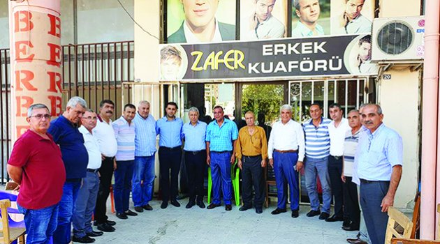 Sümer muhtarlarla buluştu
