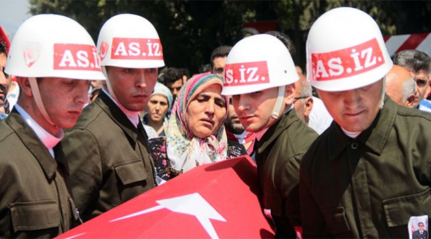 Suriye’de şehit düşen uzman çavuş toprağa verildi