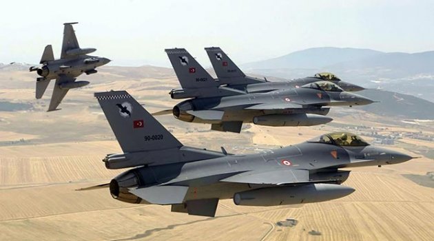 Suriye, devriye uçuşu yapan Türk F-16’sını radarla taciz etti