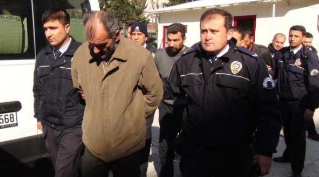 Suriyeli fidye şebekesi adliyeye sevkedildi