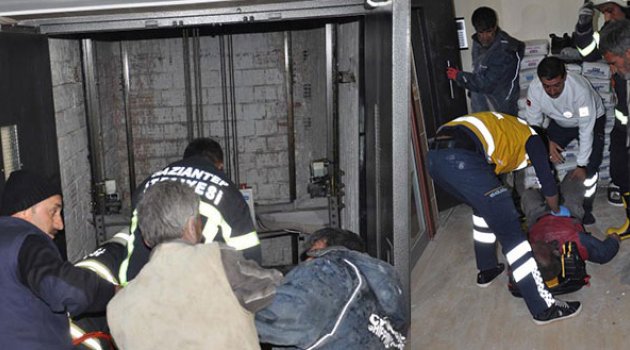 Suriyeli işçi asansör kazasında öldü