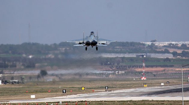 Suudi uçakları İncirlik’e geldi