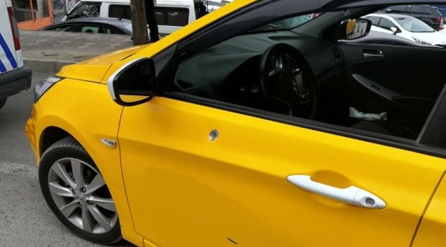 Taksi durağına güpegündüz silahlı saldırı!