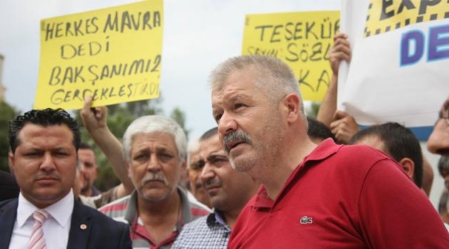Taksicilerden Başkan Sözlü’ye teşekkür