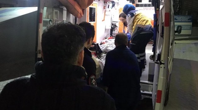 Tartıştığı kişiye tornavida sapladı