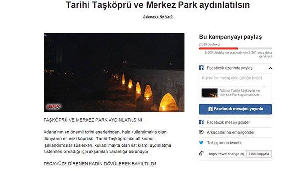 Taşköprü aydınlatılacak