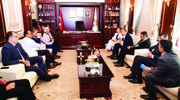 TBMM Dilekçe Komisyonu  Başkan Sözlü’yü ziyaret etti