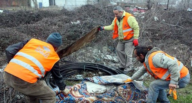 TCDD'ye ait kabloları çaldılar