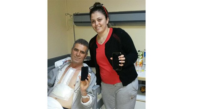 Tedavi gördüğü hastanede çalınan telefonu bulununca sevince boğuldu