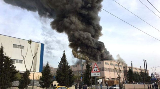 Tekstil fabrikasında büyük patlama