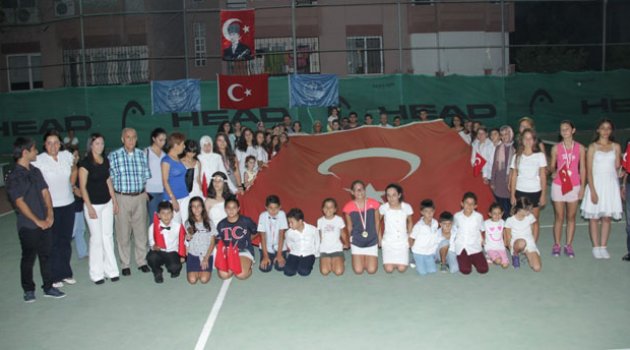 Tenis İl Spor Okulları kapanış etkinliği