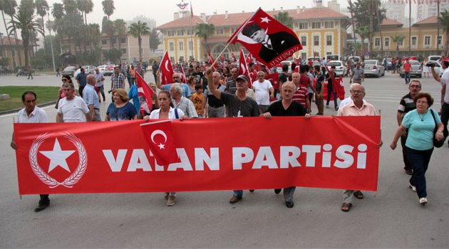 Terör olayları Adana’da protesto edildi