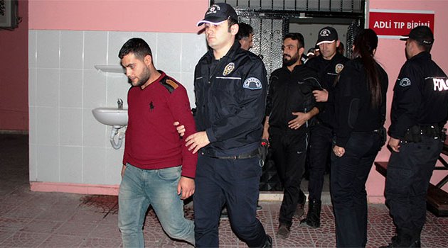 Terör operasyonunda gözaltına alınanlar sağlık kontrolünden geçirildi