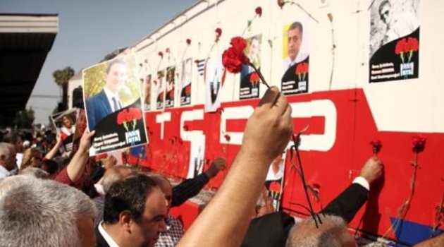 Terör saldırısında ölen demiryolu işçileri anıldı